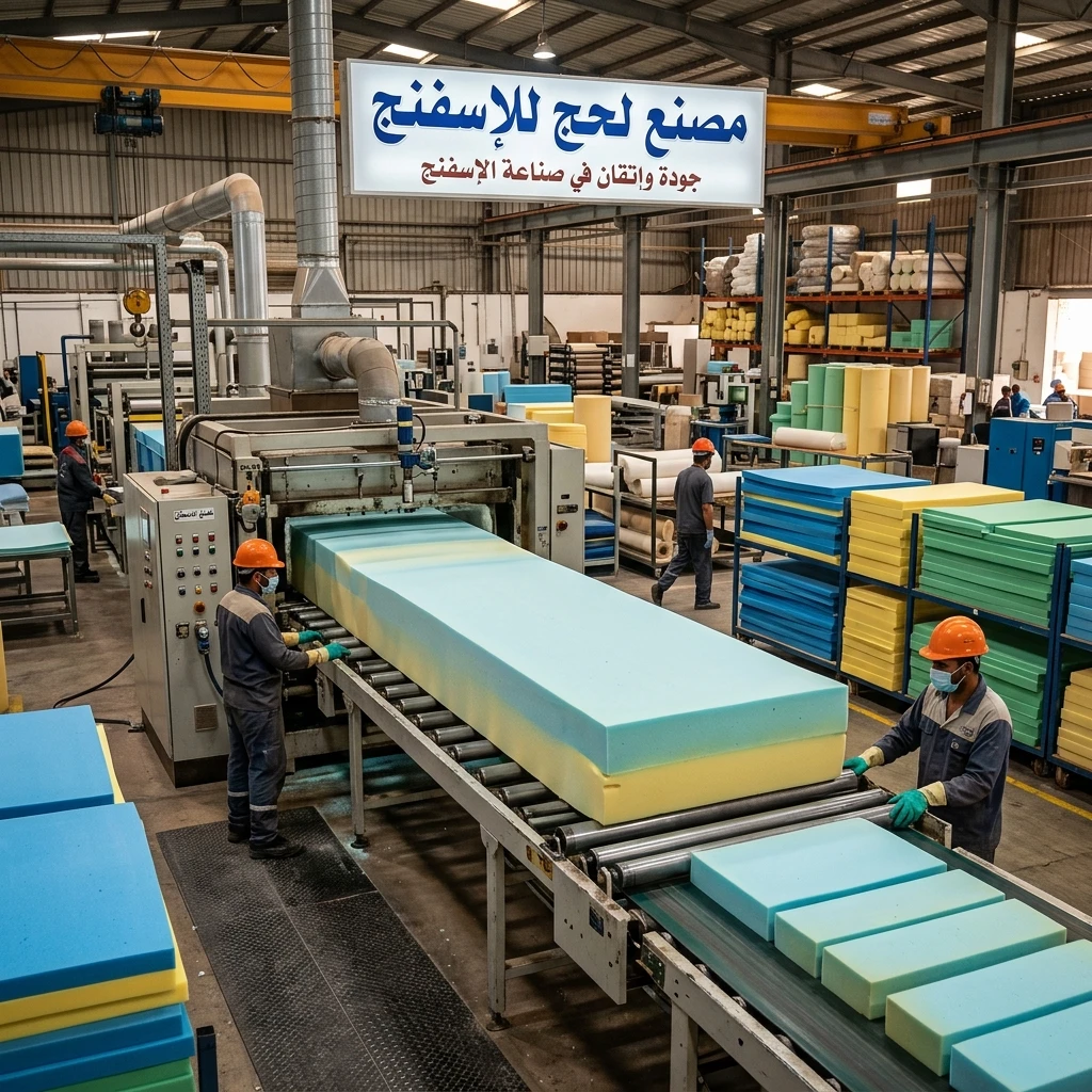 مرحبا في مصنع لحج للاسفنج